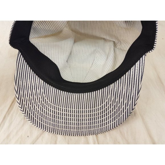 CNRAIL Trucker Hat Snapback Baseball Vintage 80s Patch Cap Retro Brim Conductor - Picture 8 of 11